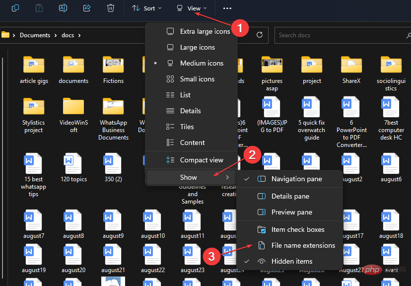 在 Windows 11上更改文件类型的 3种最简单方法